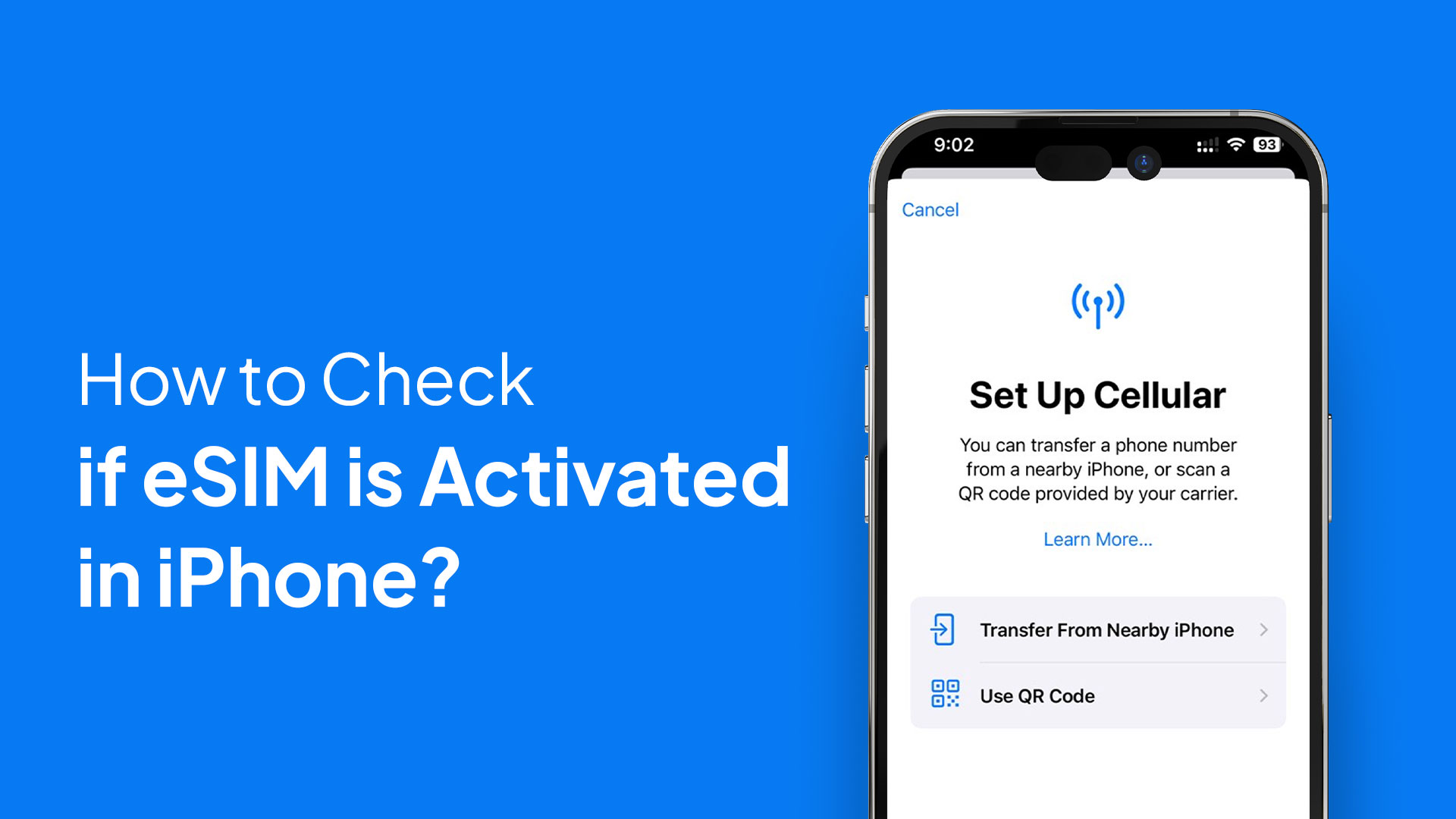 How to Check if eSIM is Activated in iPhone