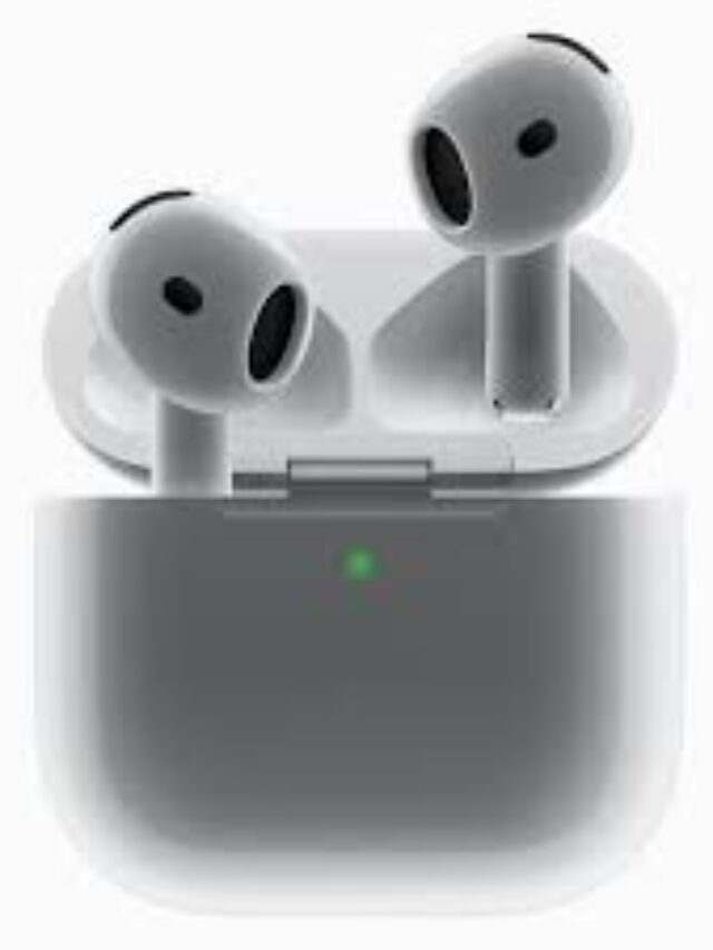 Apple’s New AirPods 4 Featuring Active Noise Cancellation.